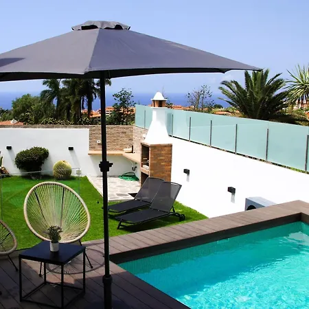 Дом отдыха Brisamar Mit Meerblick Und Beheiztem Pool