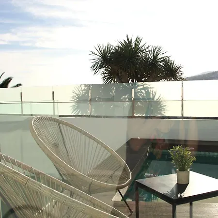 Brisamar Mit Meerblick Und Beheiztem Pool Πουέρτο Ντε Λα Κρουζ